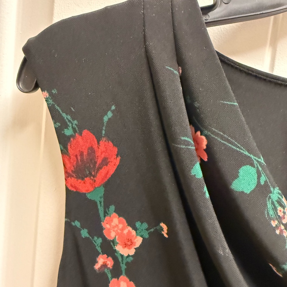 Lauren Ralph Lauren Cleora floral faux-wrap dress Size 2, Worn Once perfect cond - Picture 10 of 15
